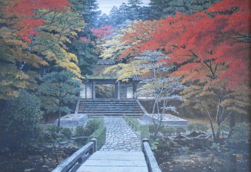 澁澤卿、【虎耳草】、希少な額装用画集より、新品額装付、状態良好 澁澤卿 | ｜正光画廊