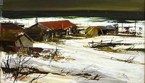 8M 北の漁村 | ｜正光画廊