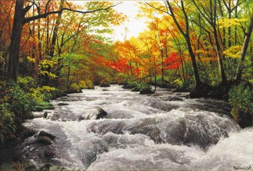 12M 錦秋・奥入瀬 | ｜正光画廊